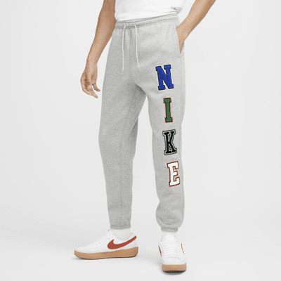 Nike club essentials cuffed sweatpants in dark gray sale